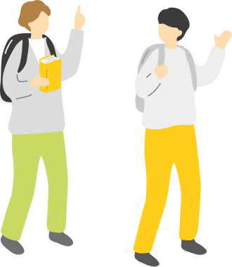 学生のイラスト